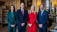 Príncipe William e Kate Middleton posaram para foto com o Príncipe e Princesa da Noruega - Reprodução: Instagram