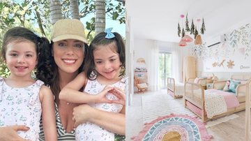 Fabiana Justus impressiona ao mostrar novo quarto das filhas - Reprodução/Instagram