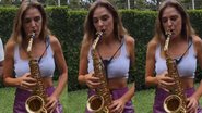 Rafa Brites toca hit de Léo Santana no saxofone - Reprodução/Instagram