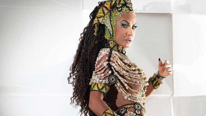 Scheila Carvalho surge arrasadora em ensaio de Carnaval - Reprodução/Instagram/@nayaraandradefotografia