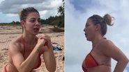Sheila Mello mostra seu treino na praia - Foto: Reprodução / Instagram