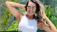 Solange Frazão arrasa ao surgir de maiô branco - Reprodução/Instagram