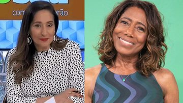 Sonia Abrão e Gloria Maria - Foto: Reprodução / RedeTV! e Globo