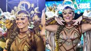 Rainha de bateria da Mancha, Viviane Araujo volta com tudo para o Carnaval de SP - Leo Franco/ Agnews