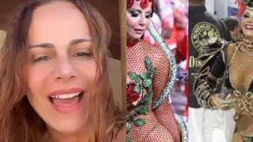 Viviane Araújo choca com antes e depois de detox para o Carnaval - Reprodução/Instagram