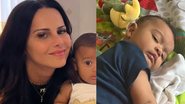 Filho de Viviane Araújo encanta web ao surgir fazendo caras e bocas - Foto: Reprodução/Instagram