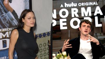 Atriz Angelina Jolie, de 47 anos de idade, pode estar vivendo romance com ator de 26 anos de idade - Foto: Reprodução / Getty Images