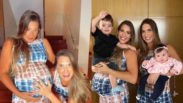 Em reta final de gravidez, a ex-atleta de nado sincronizado Bia Feres está na 40ª semana e espera Serena - Foto: Reprodução / Instagram
