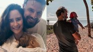 Cássio Reis não conteve a emoção ao falar sobre a experiência de levar o filho à praia - Foto: Reprodução/Instagram