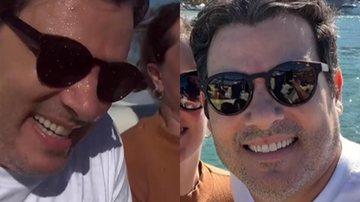 Celso Portiolli exibe vídeo de passeio com a esposa, Suzana Marchi - Foto: Reprodução / Instagram