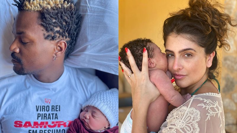 David Junior e Yasmin Garcez comemoram primeira mês da filha caçula - Reprodução/Instagram