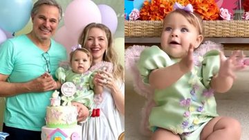 Edson Celulari e Karin Roepke celebram os 11 meses da filha - Reprodução/Instagram