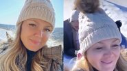 Reação da filha de Eliana em passeio na neve diverte web - Reprodução/Instagram