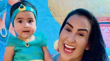 Fabiola Gadelha comemora o nono mês da filha, Yarin - Reprodução/Instagram