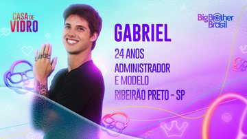 Gabriel, participante da Casa de Vidro do BBB 23 - Foto: Reprodução / Globo