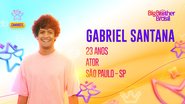 Gabriel Santana no BBB 23 - Foto: Reprodução / Instagram