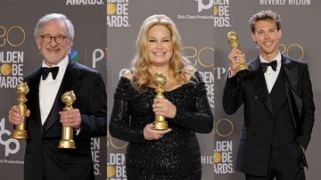 Steven Spielberg, Jennifer Coolidge e Austin Butler - Foto: Getty Images
