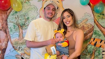 Jonas Esticado e Bruna Hazin celebram terceiro mês do filho - Reprodução/Instagram