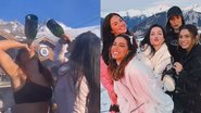 Cantora Anitta e vencedora do BBB Juliette estão viajando ao lado de Lexa, Bianca Andrade e Vivi Wanderley - Foto: Reprodução / Instagram / Twitter
