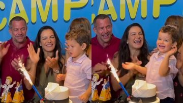 Filho de Kyra Gracie e Malvino Salvador ganha festa em seu aniversário de 2 anos - Reprodução/Instagram