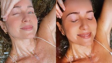 Leticia Spiller exibe corpão em banho de cachoeira - Reprodução/Instagram