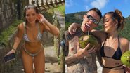 Cantor MC Daniel e atriz Mel Maia aproveitam período de folga do casal para curtir dias de praia - Foto: Reprodução / Instagram