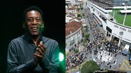 Multidão dá o último adeus para Pelé na Vila Belmiro - Foto: Getty Images