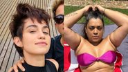 Atriz Nanda Costa posta vídeo onde aparece junto de sua mulher, Lan Lahn, e Preta Gil, para desejar forças à cantora - Foto: Reprodução / Instagram