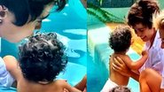 A atriz Nanda Costa aproveitou a manhã ensolarada na piscina ao lado da família - Foto: Reprodução/Instagram
