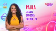 BBB 23: Paula é paraense e foi a escolhida da Casa de Vidro - Divulgação/Globo