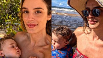 Rafa Brites mostra o filho na praia - Reprodução/Instagram