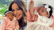 Renata Dominguez veste a filha com roupa de quando era bebê - Reprodução/Instagram