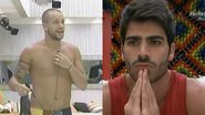 Diogo Pretto e Rodrigão participaram da dinâmica do sabotador no BBB 11 - Foto: Reprodução/TV Globo