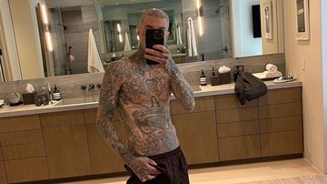 Travis Barker aparece com nova tatuagem - Foto: Reprodução/ Instagram
