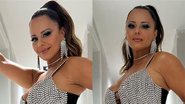 Viviane Araújo arrasou com look de franjas prateadas - Foto: Reprodução/Instagram