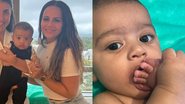 Joaquim, filho de Viviane Araújo e Guilherme Militão completa mais um mêsversário e ganha homenagem da mamãe na web - Foto: Divulgação/Instagram