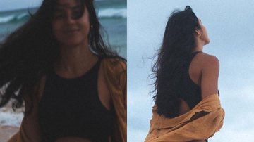Yanna Lavigne surge de maiô recortado e mostra barriga sarada - Reprodução/Instagram/Carol Sabio