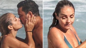 Lembra dela? Ex-paquita, Catuxa é flagrada aos beijos com o marido em praia no Rio - AgNews