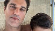 Bruno Cabrerizo divide foto rara ao lado do filho - Reprodução/Instagram