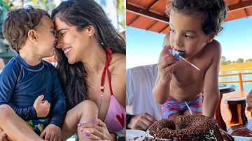Camilla Camargo comemora aniversário do filho com festa intimista - Reprodução/Instagram