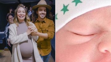 Gabriela Luz e Thiago Mart, do Mar Aberto, apresentam o filho recém-nascido - Foto: Reprodução / Instagram