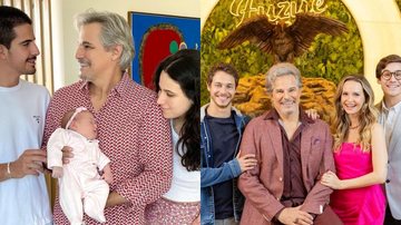 Paizão na vida real, Edson Celulari fala sobre paternidade em nova novela da Globo - Reprodução/Instagram/Globo/Fábio Rocha