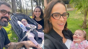 Esposa de Juliano Cazarré celebra evolução na saúde da filha - Reprodução/Instagram