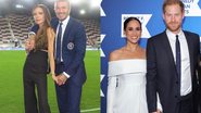 David e Victoria Beckham teriam cortado laços com príncipe Harry e Meghan Markle - Foto: Getty Images / Instagram