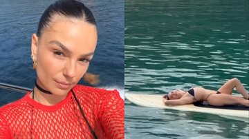 Isis Valverde posa em prancha de stand up paddle - Reprodução/Instagram