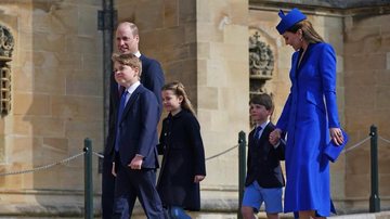Príncipe William com Kate Middleton e seus filhos - Foto: Getty Images