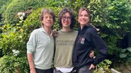 Mick Jagger, Lucas Jagger e Luciana Gimenez - Foto: Reprodução / Instagram