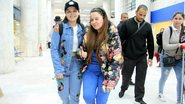 Maiara e Maraisa roubam a cena em aeroporto - Fotos: Gabriel Rangel/AgNews