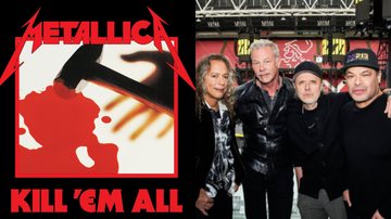 Álbum Kill ‘Em All, do Metallica, possui diversos fatos interessantes que cercam sua história - Foto: Reprodução / Instagram