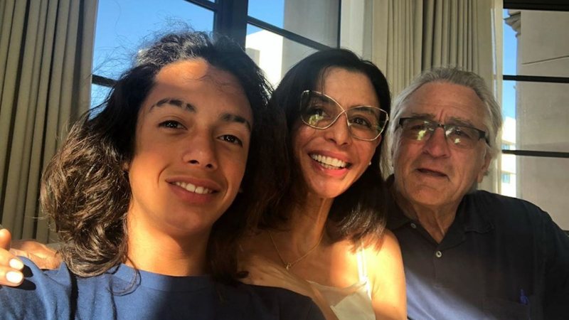 Leandro, sua mãe Drena e o avô Robert - Foto: Reprodução / Instagram